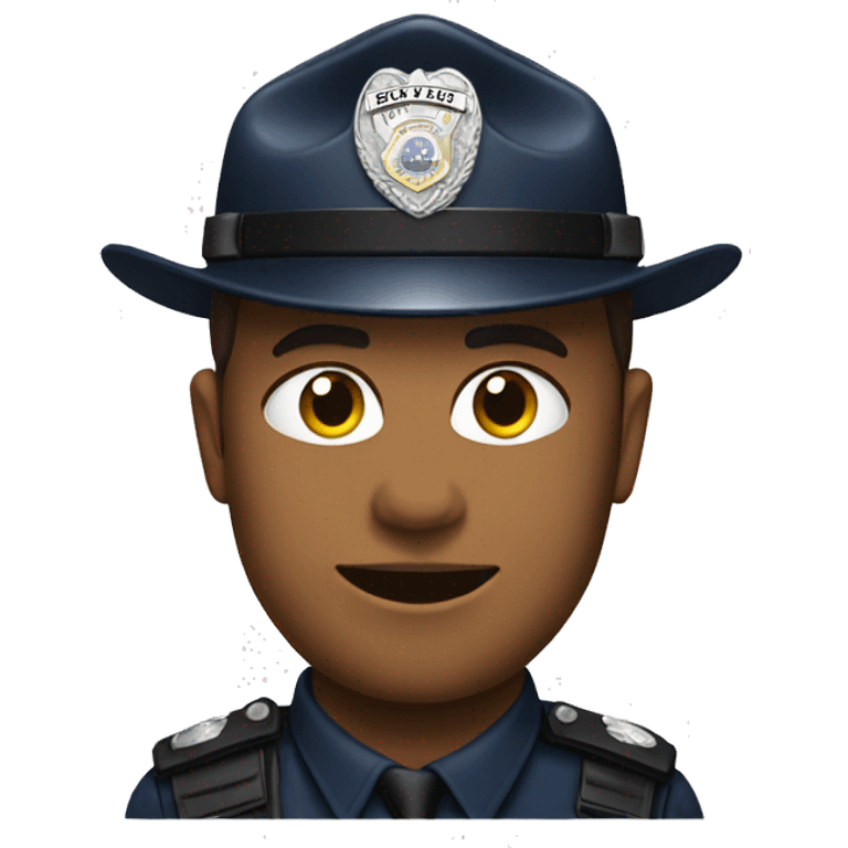 UTAH police badge emoji