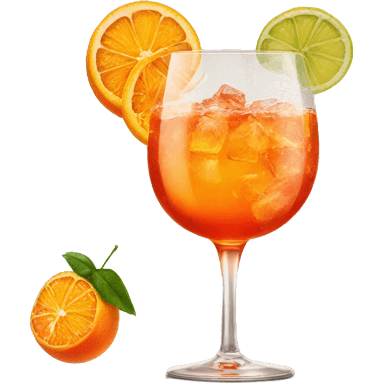 Aperol spritz cocktail emoji