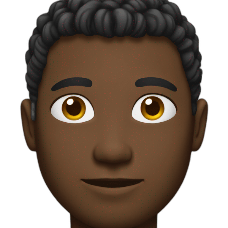 black guy lgbt emoji