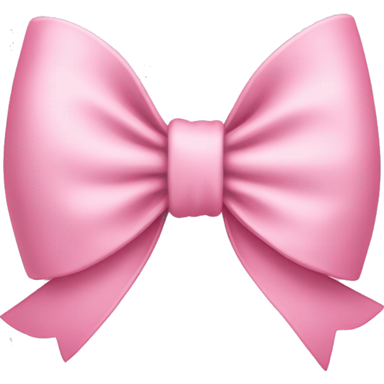 Baby pink bow emoji