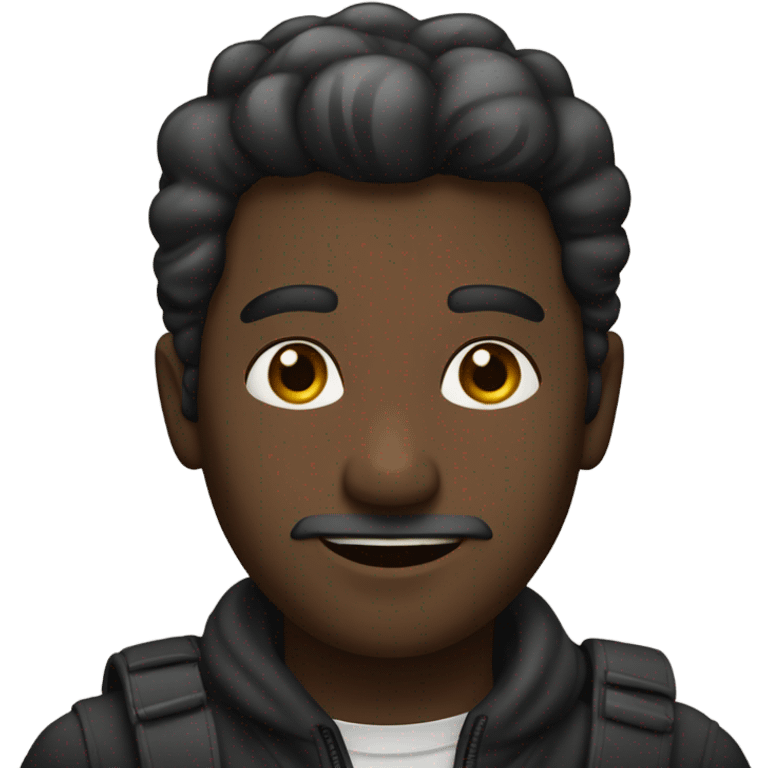 hombre negro gay emoji