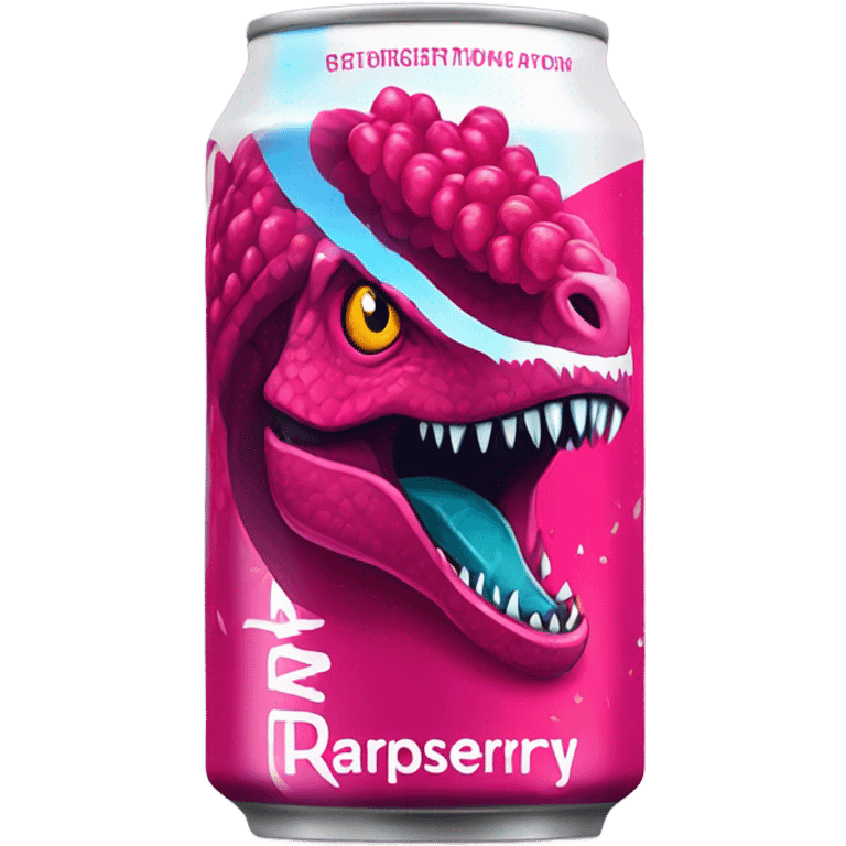 Raspberry raptor Energy Drink  emoji