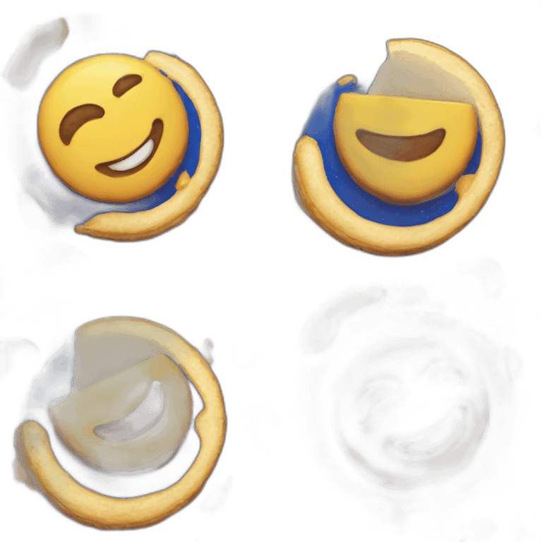 Moon pie emoji