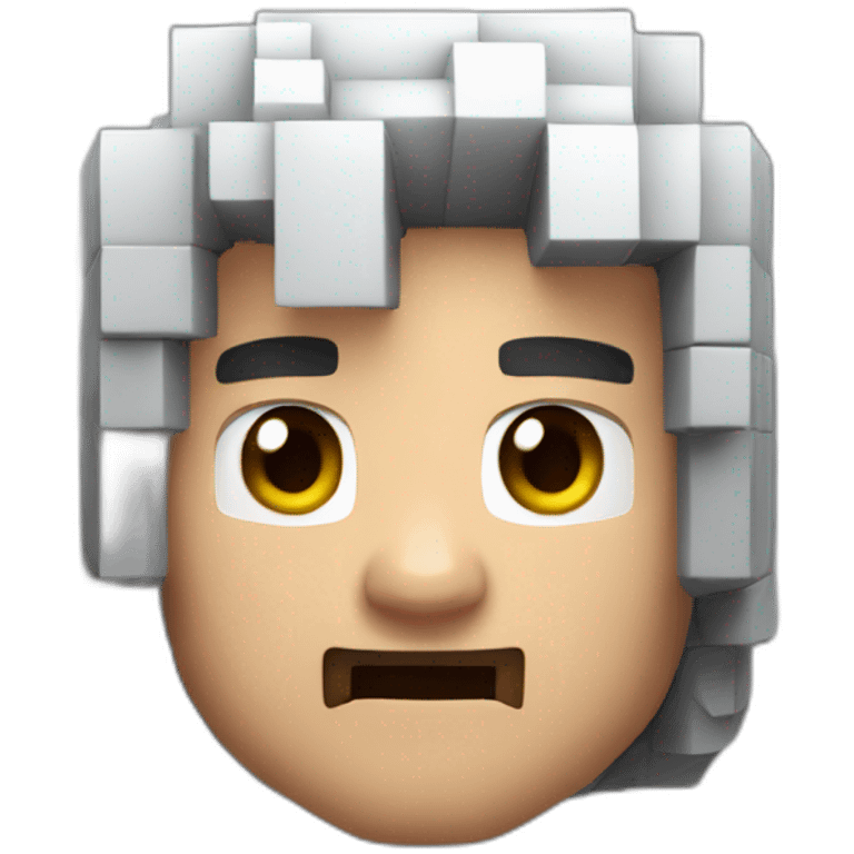 Steve from Minecraft emoji