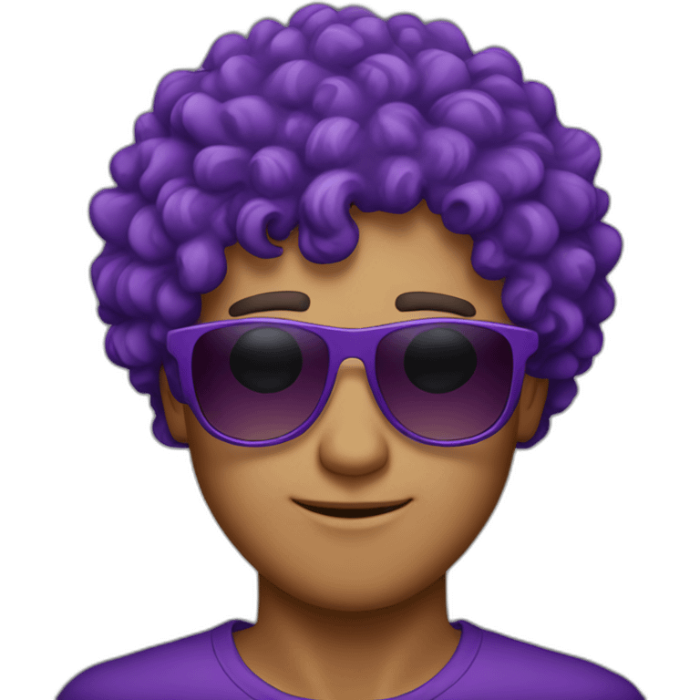 curly-hair-purple-guy-sunglasses- emoji