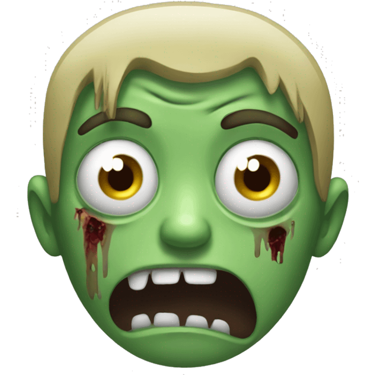 zombie crying emoji