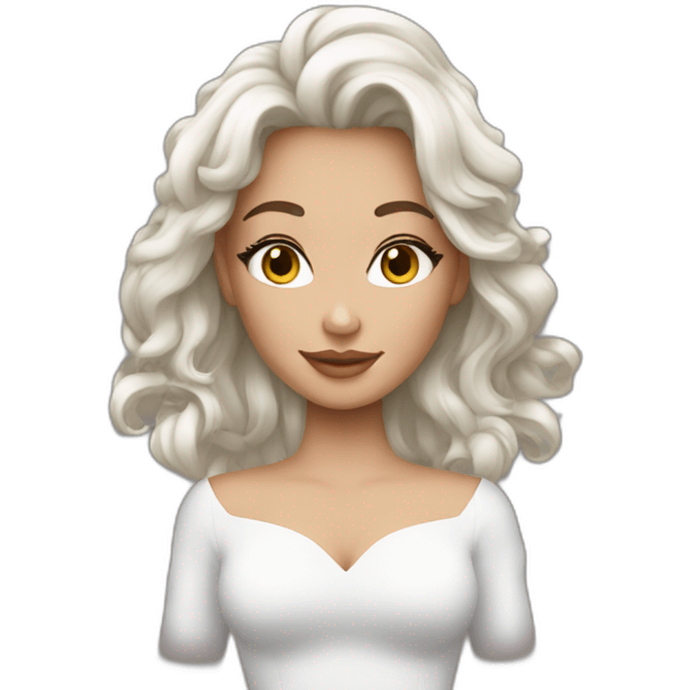 Plus belle femme au monde emoji