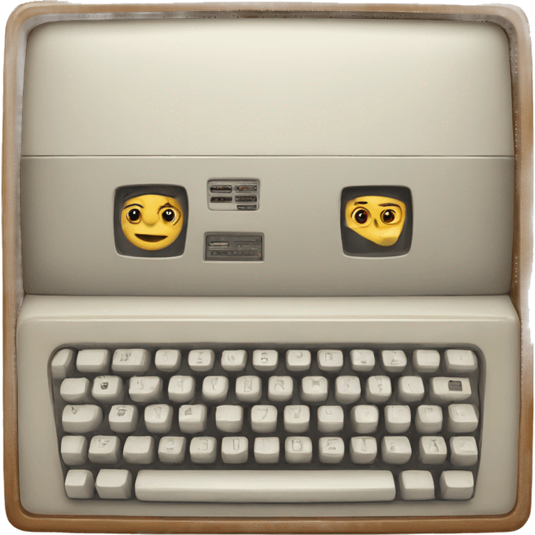 vintage computer emoji