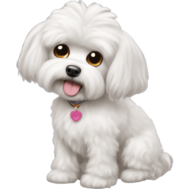 maltese poodle emoji