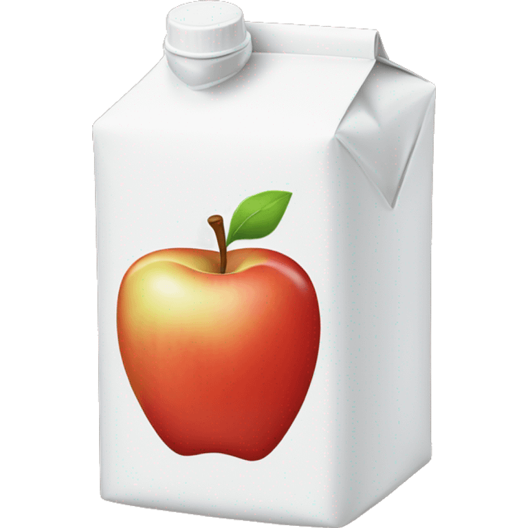 apple juice box emoji