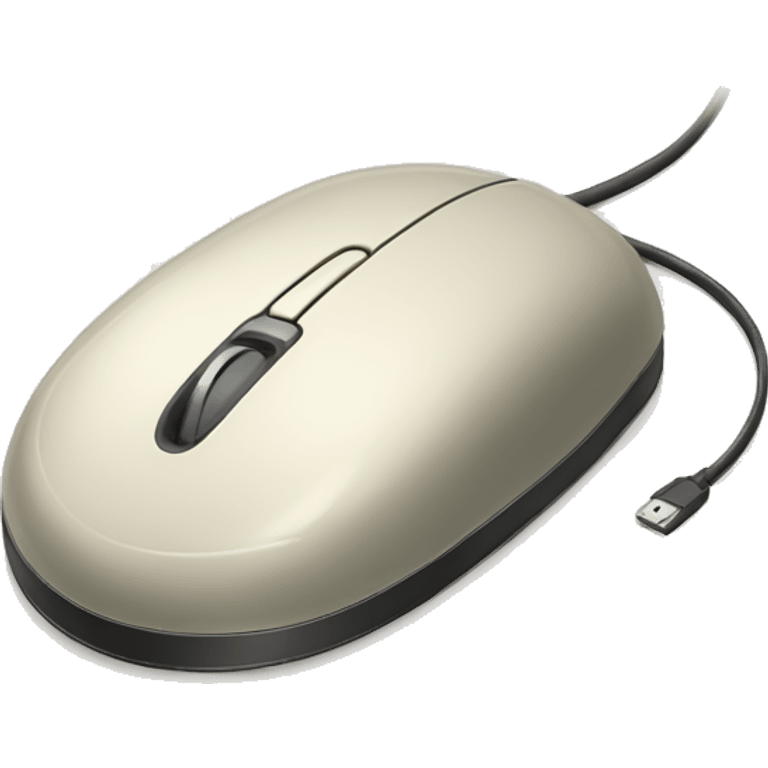 vintage computer mouse emoji