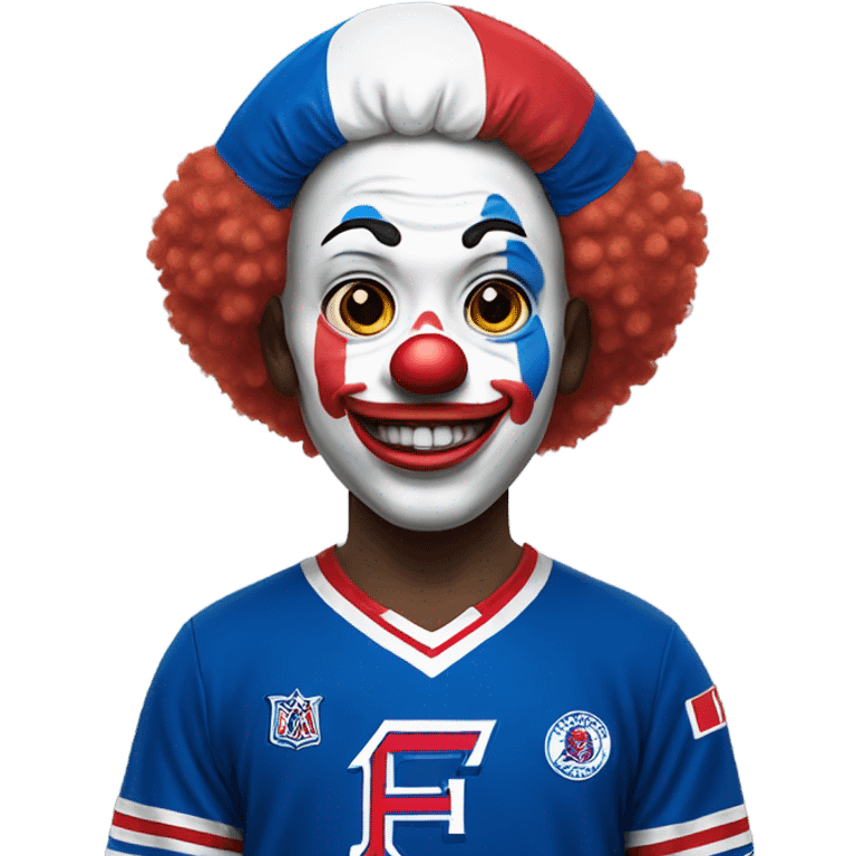 Rangers fc clown  emoji