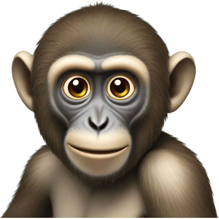 Macaco apaixonado emoji