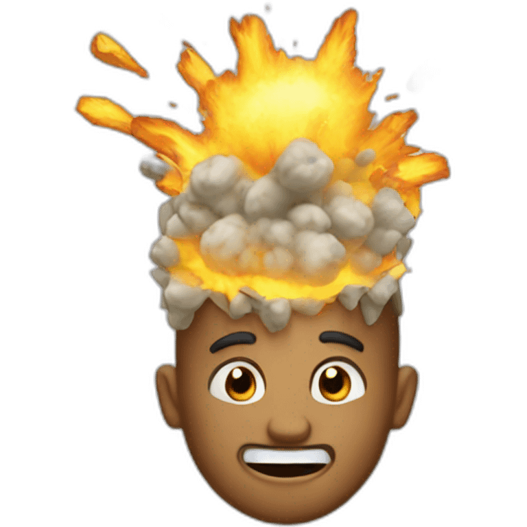 Exploding Head emoji emoji