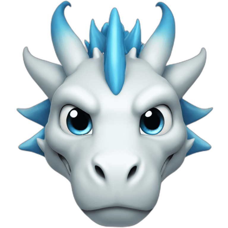 blue eyes white dragon emoji