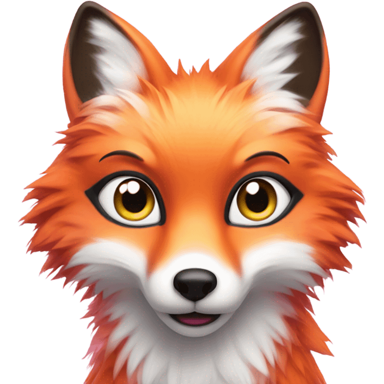 pink fox emoji