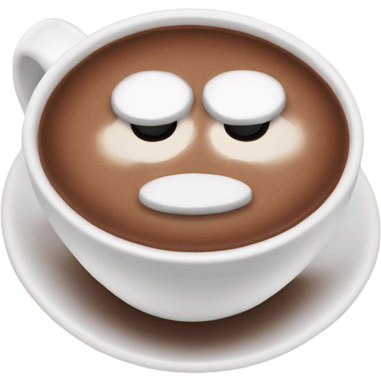 hot chocolate emoji