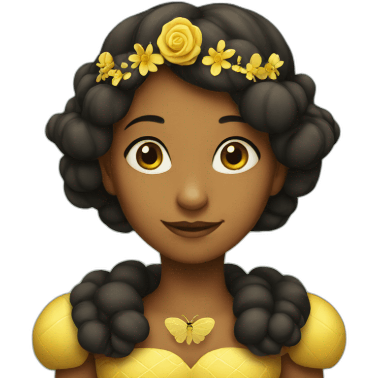 Bee princess emoji