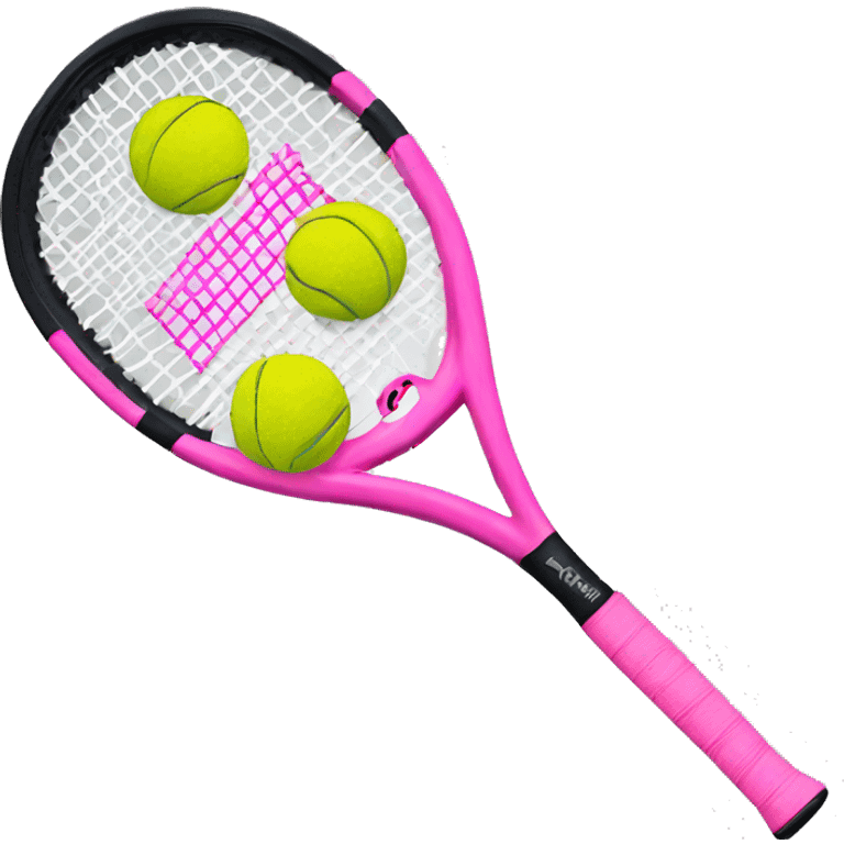 padel pink emoji