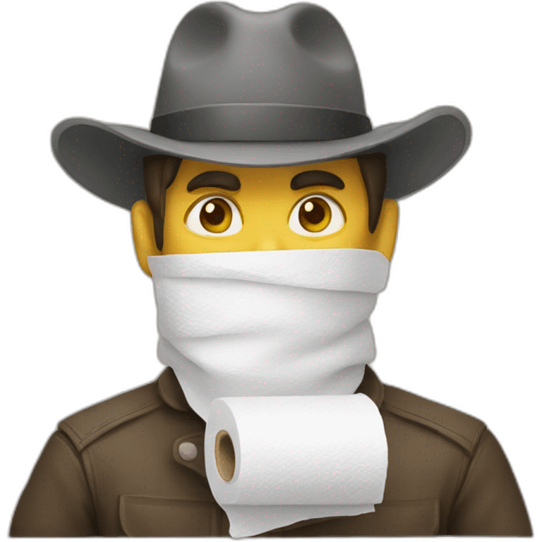 paper towel bandit emoji