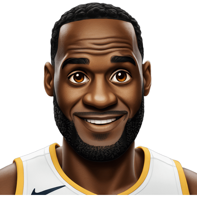 Lebron james with sun emoji