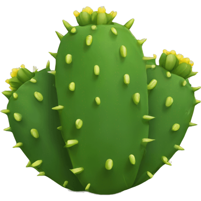 round Nopal emoji