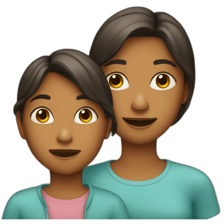 Women and children emoji