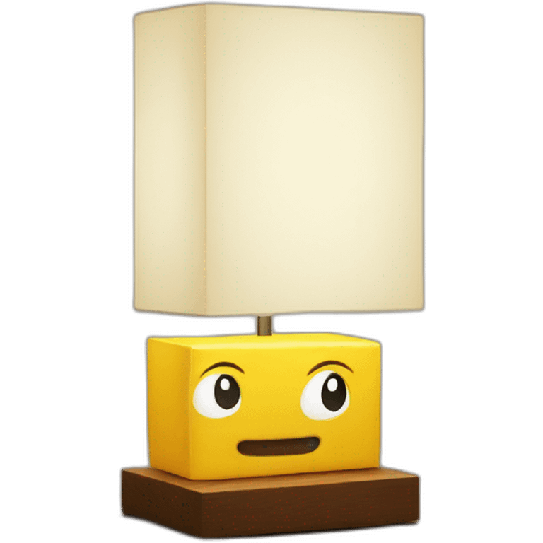 box toys lamp emoji