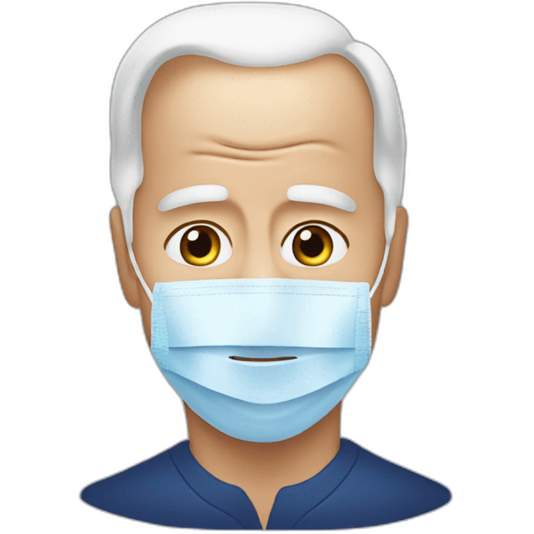 joe biden facial skin care treatment emoji