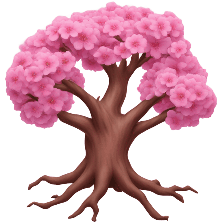 Pink Moon Tree emoji