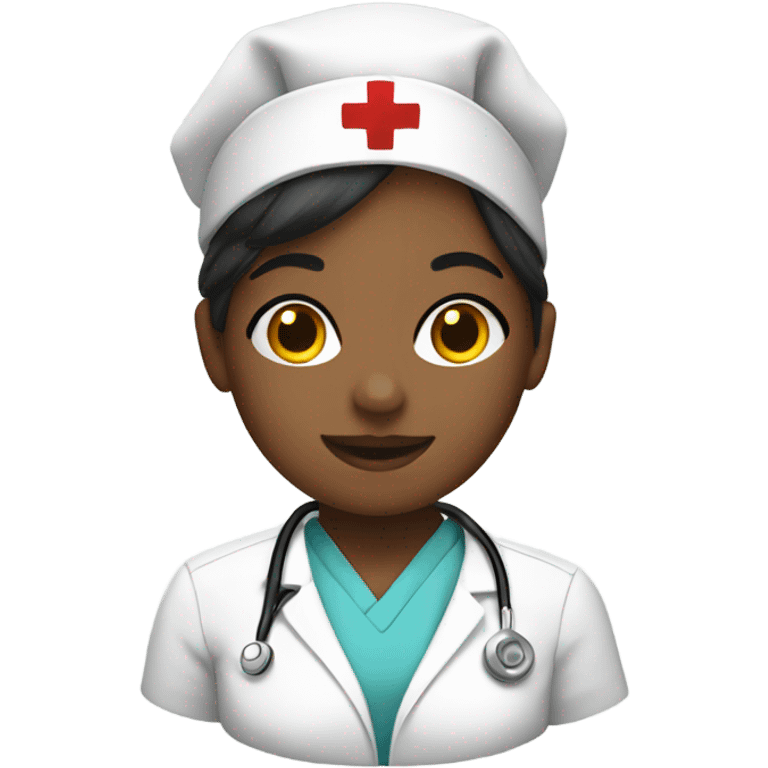 Nurse at Christmas emoji