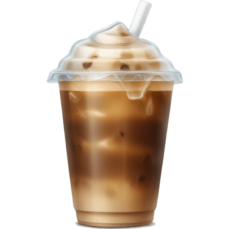 Iced coffee emoji