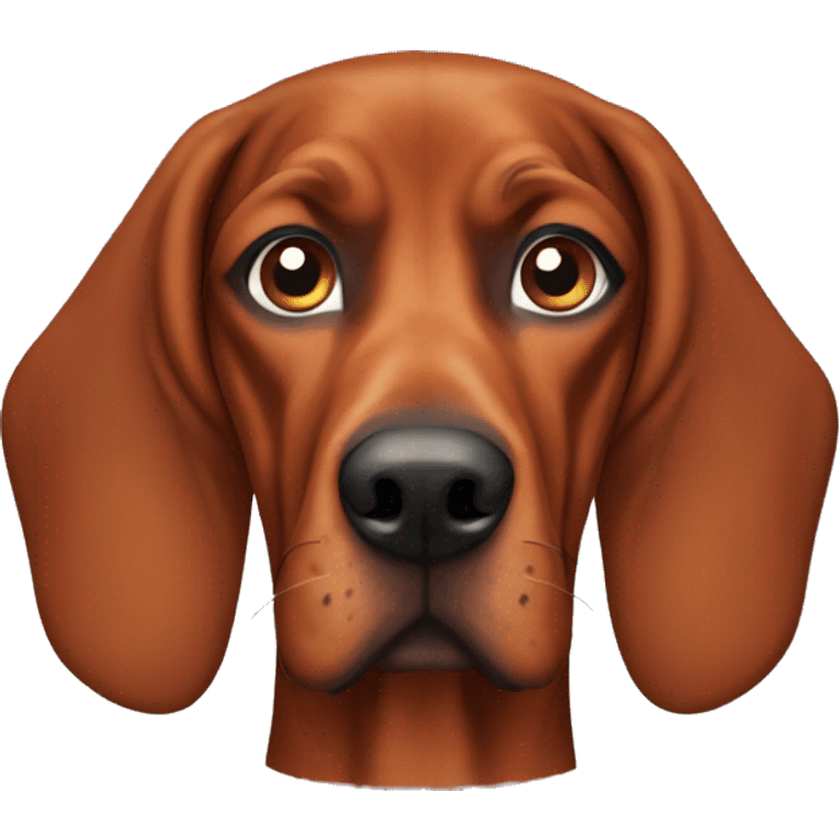 redbone coonhound  emoji