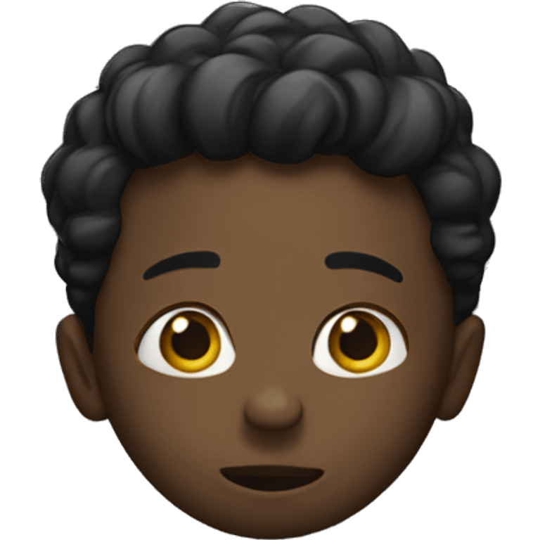  Black surprise  emoji