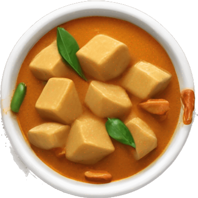 Massaman curry emoji