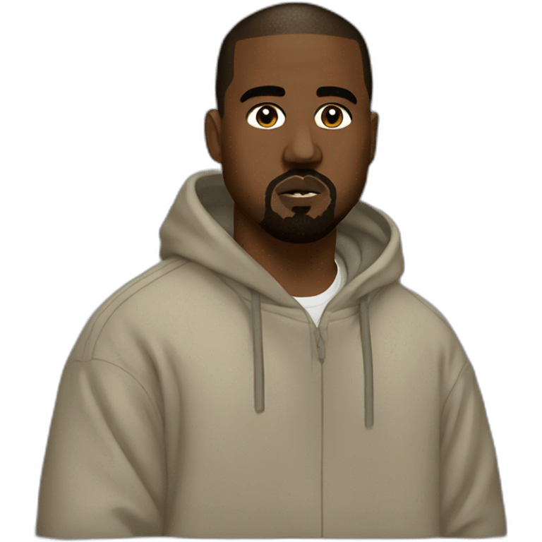 Kanye west in yeezy  emoji