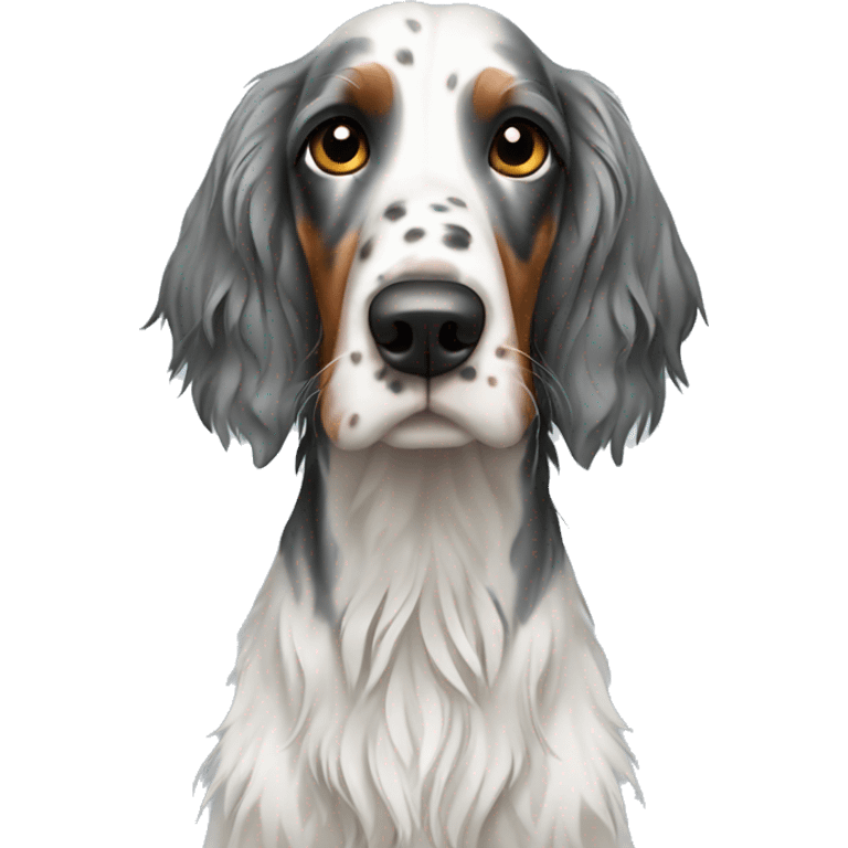 English setter  emoji