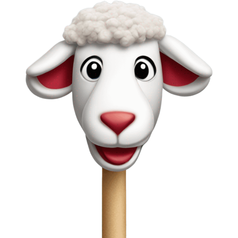 lamb chop puppet emoji