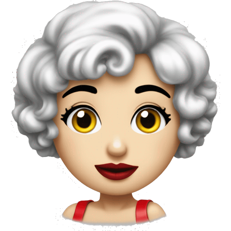 Betty boop emoji