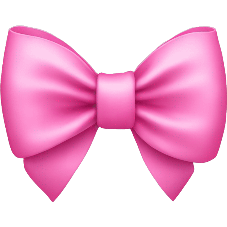 Pink bow emoji