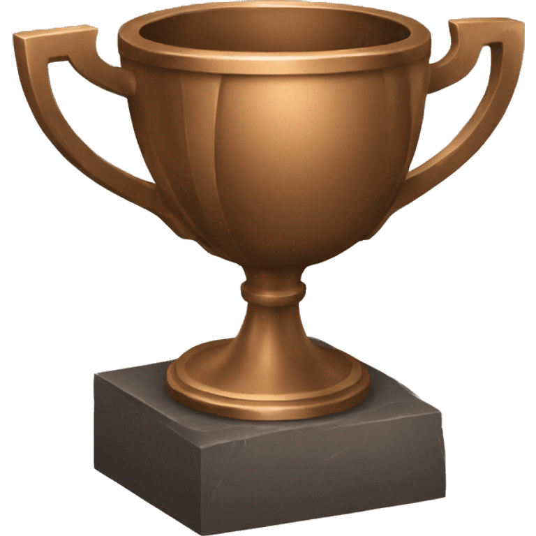 bronze trophy emoji