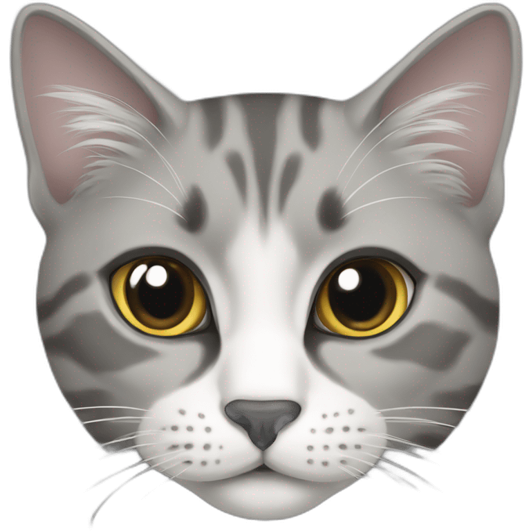 Scotland cat grey white emoji