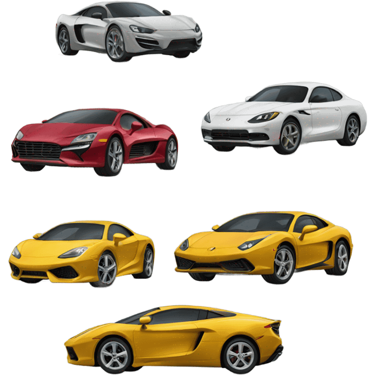 Expensive cars emoji