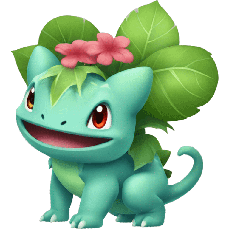 flower ivysaur emoji