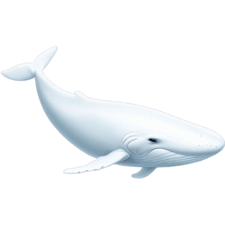 white whale , underside emoji