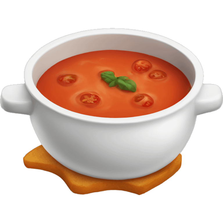 Tomato soup emoji