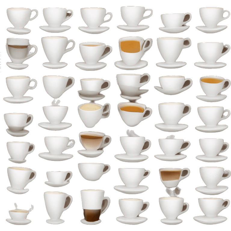 tea & coffee cups emoji