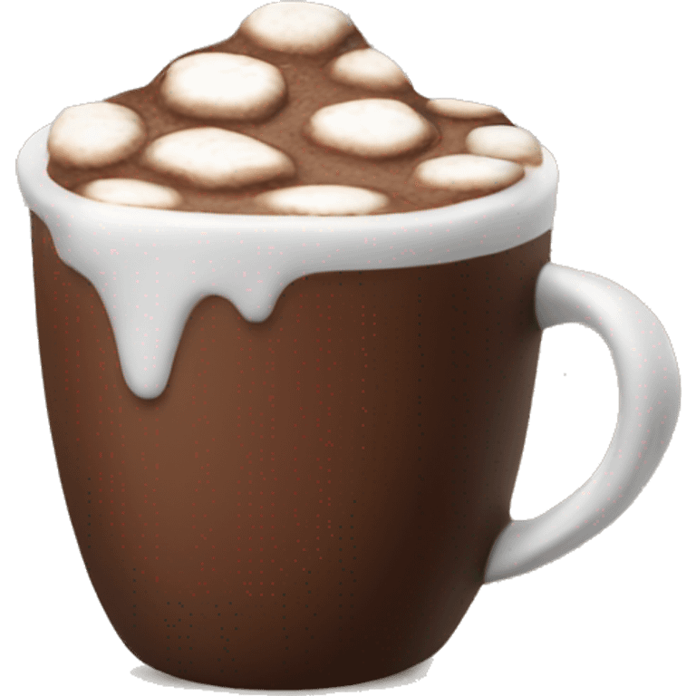 Hot chocolate emoji