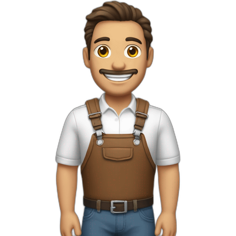 Vito Spatafore leather daddy smiling emoji