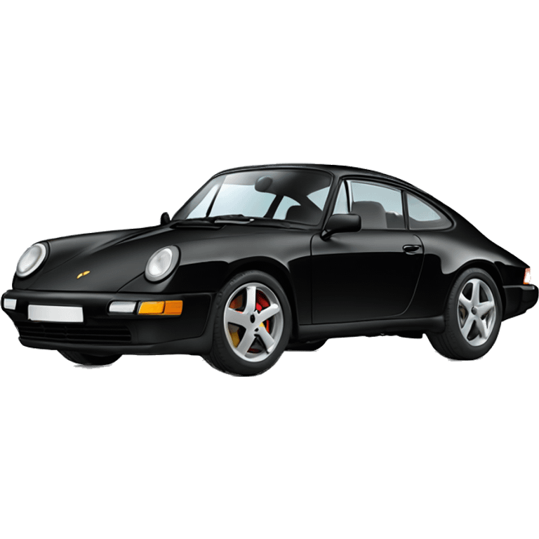 Black porsche emoji